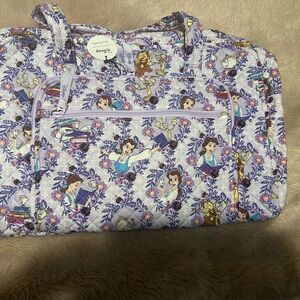 Vera Bradley X Disney Belle Weekender Exact NWT